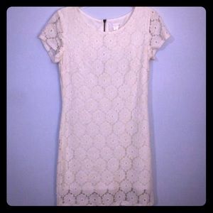 Beautiful Cream Crocheted Dress